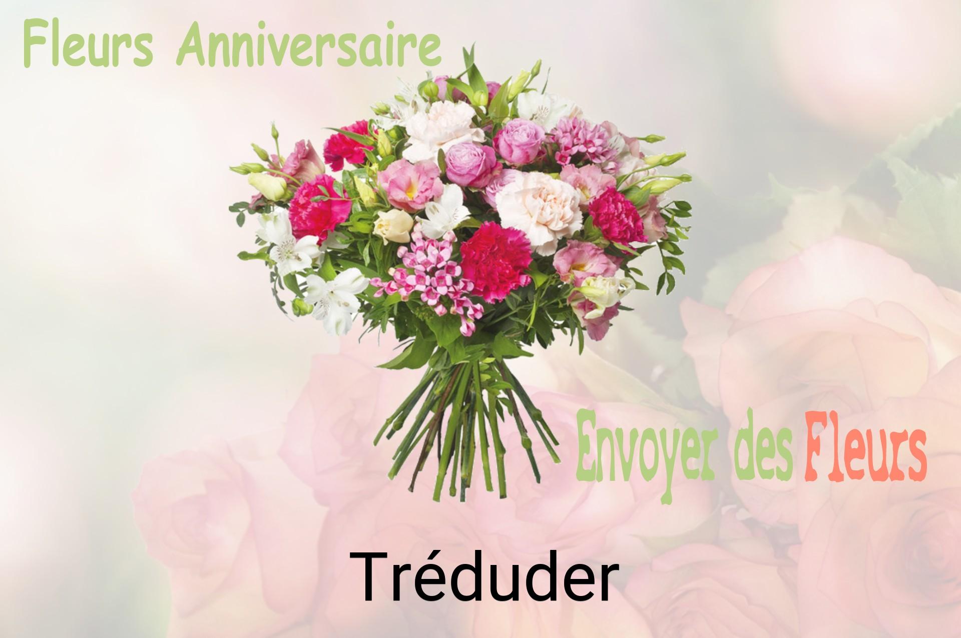 Bouquet de fleurs d’anniversaire livré à Tréduder