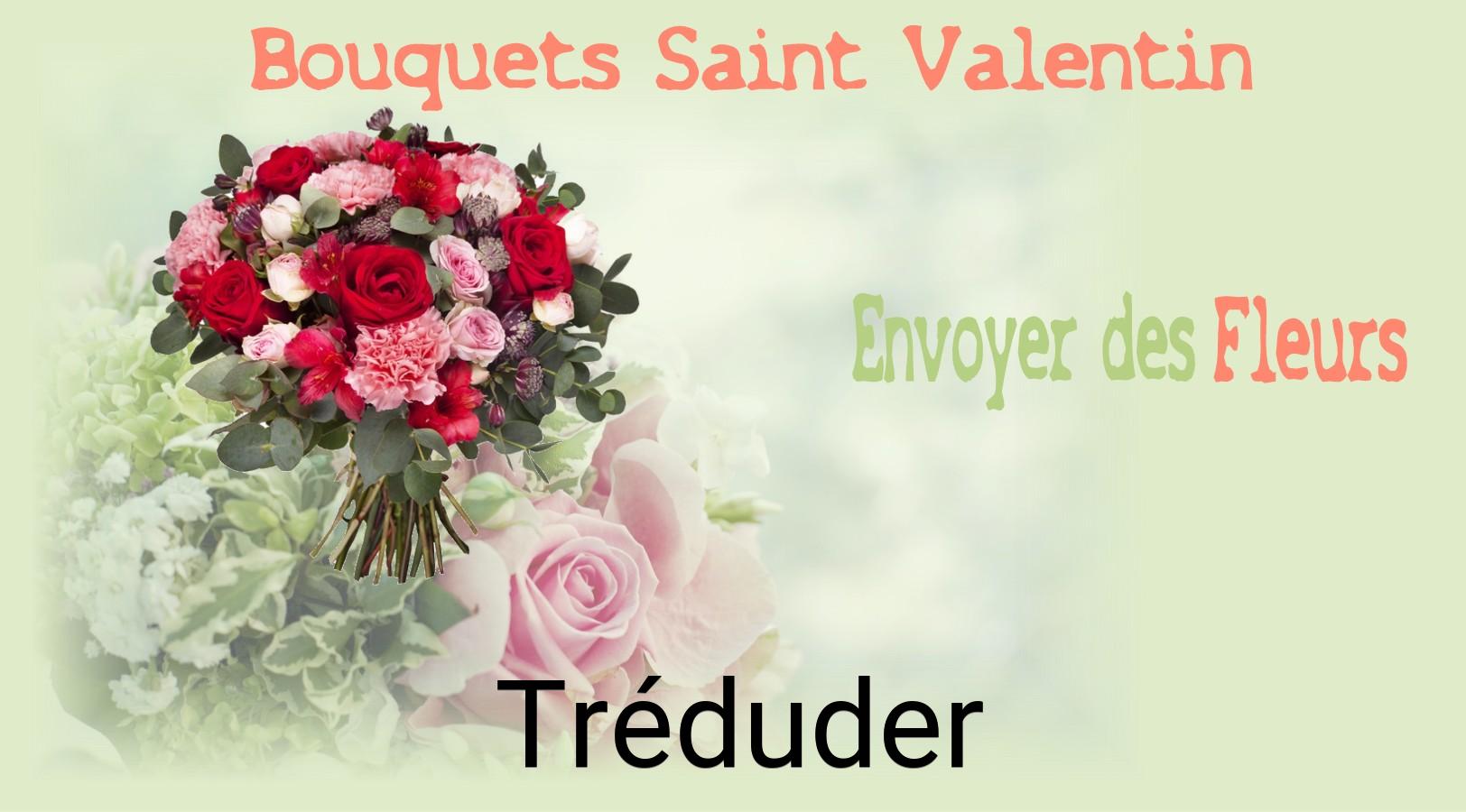 Roses de Saint-Valentin livrées à Tréduder